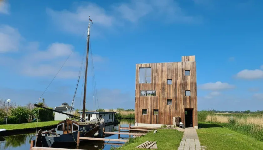 Passiefhuis in massief hout in Kropswolde, foto 3