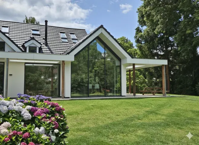Woning met vliesgevel en schuifpuien in Warnsveld, foto 2