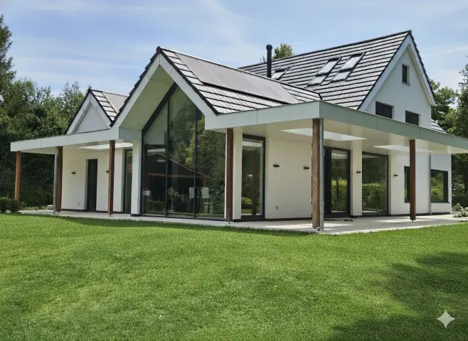 Woning met vliesgevel en schuifpuien in Warnsveld, foto 3