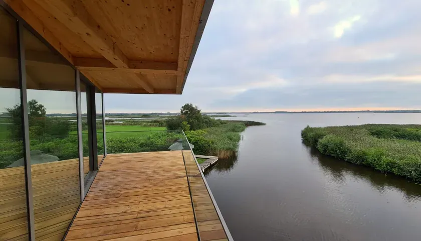 Passiefhuis in massief hout in Kropswolde, foto 6