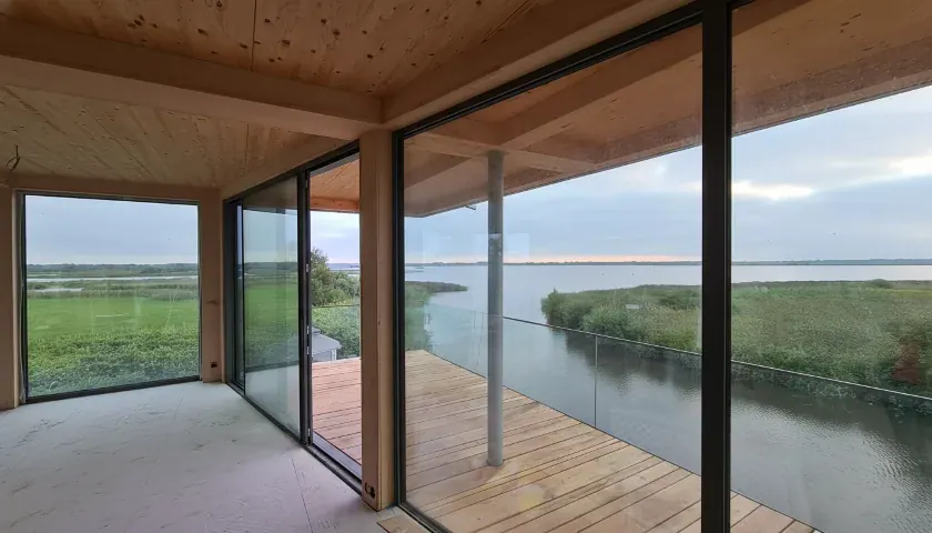 Passiefhuis in massief hout in Kropswolde, foto 2