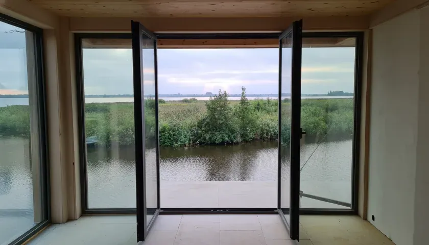 Passiefhuis in massief hout in Kropswolde, foto 5