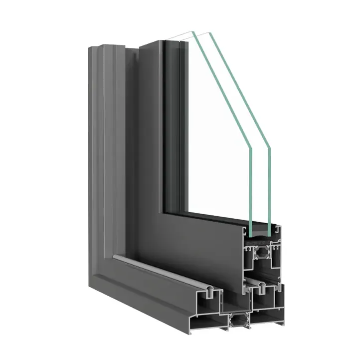 4600 Plus Lift & Slide profieldoorsnede