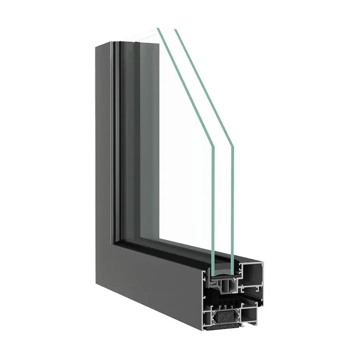 COR-70 Hidden Sash profieldoorsnede