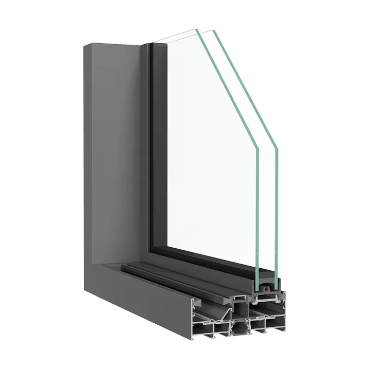 COR-Vision Sliding profieldoorsnede