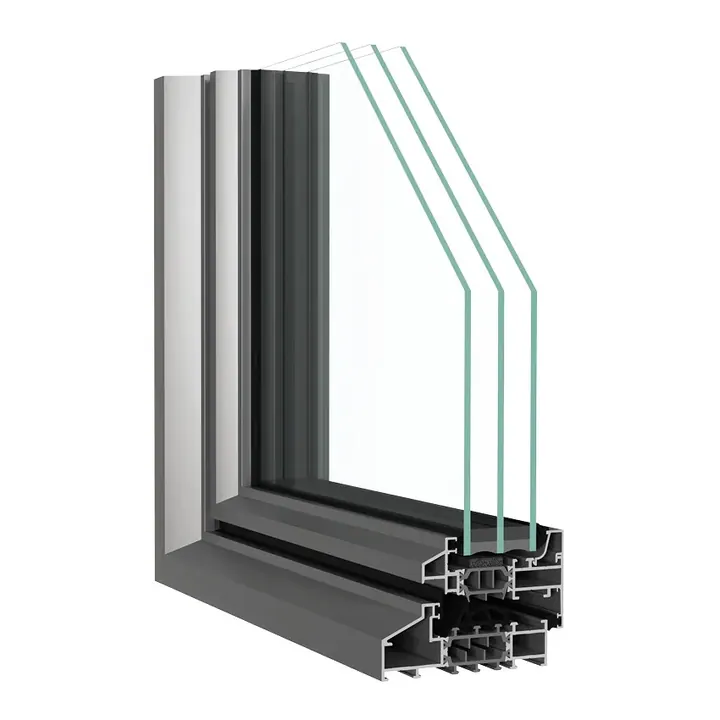 ALU-STEEL profieldoorsnede