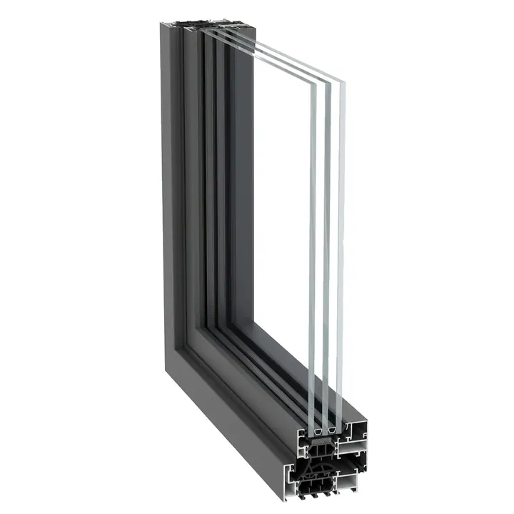 SlimLine 38 Cubic (SL38) profieldoorsnede